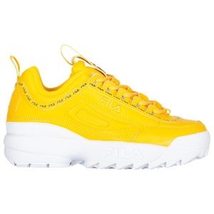 Fila Disruptor 2 Premium Repeat GS ‘Canary Yellow’ NWT NIB